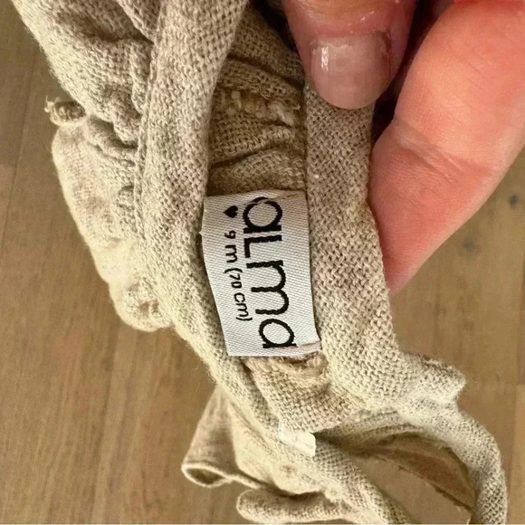 Alma Baby Linen Flutter Tank Beige Size 9mo - Picture 3 of 3